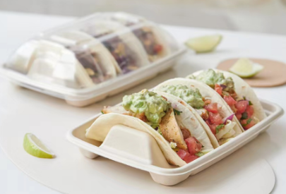 bagasse taco container 300PCS